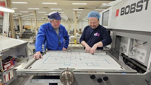 Stansopleiding Dings Kartonnages.